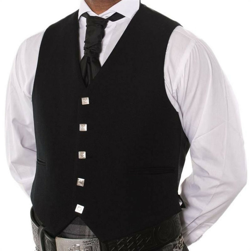 New Men's Handmade Scottish Argyle Style Waistcoat